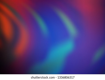Dark Blue, Red vector abstract bright template. Shining colorful illustration in a Brand new style. A new texture for your design.