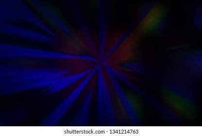 Dark Blue, Red vector abstract layout. An elegant bright illustration with gradient. New design for your business.