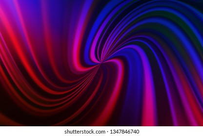 Dark Blue, Red vector abstract bright texture. New colored illustration in blur style with gradient. New style for your business design.