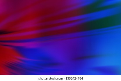 Dark Blue, Red vector abstract bright pattern. New colored illustration in blur style with gradient. Blurred design for your web site.