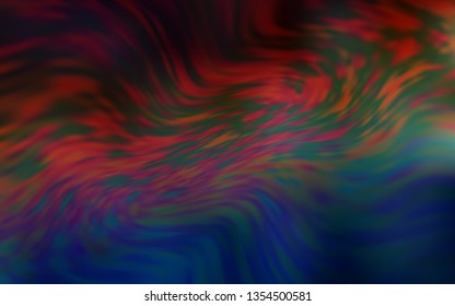 Dark Blue, Red vector abstract bright pattern. Colorful illustration in abstract style with gradient. New way of your design.