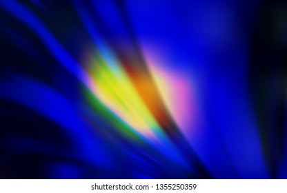 Dark Blue, Red vector abstract blurred background. Glitter abstract illustration with gradient design. Background for a cell phone.