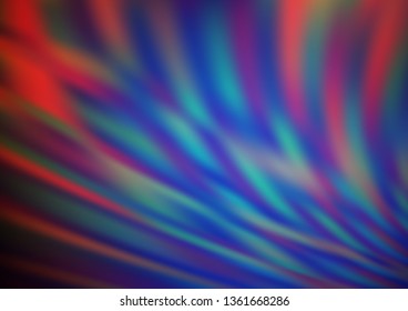 Dark Blue, Red vector abstract bright background. Shining colorful illustration in a Brand new style. The template can be used for your brand book.