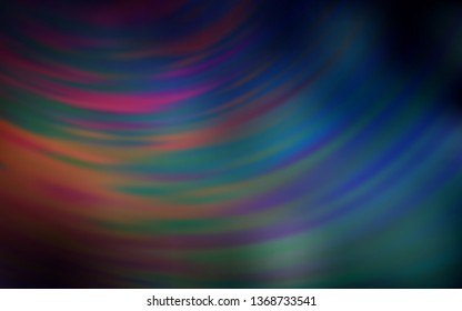 Dark Blue, Red vector abstract blurred background. Colorful abstract illustration with gradient. Blurred design for your web site.