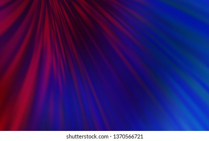 Dark Blue, Red vector abstract blurred layout. New colored illustration in blur style with gradient. Background for designs.