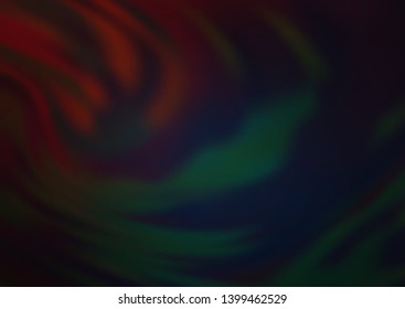 Dark Blue, Red vector abstract template. A vague abstract illustration with gradient. The blurred design can be used for your web site.