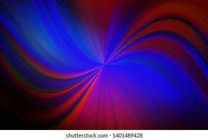 Dark Blue, Red vector abstract bright texture. Glitter abstract illustration with gradient design. The best blurred design for your business.