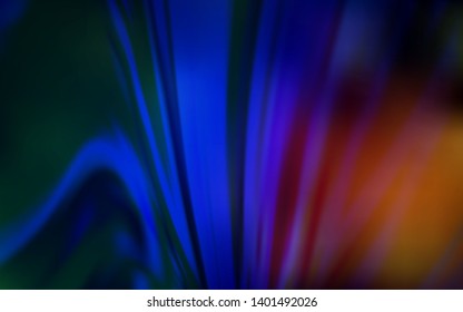 Dark Blue, Red vector abstract blurred background. Shining colored illustration in smart style. Blurred design for your web site.