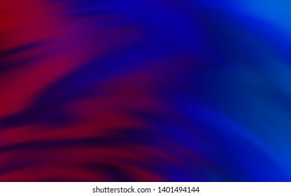 Dark Blue, Red vector abstract bright template. Abstract colorful illustration with gradient. The best blurred design for your business.