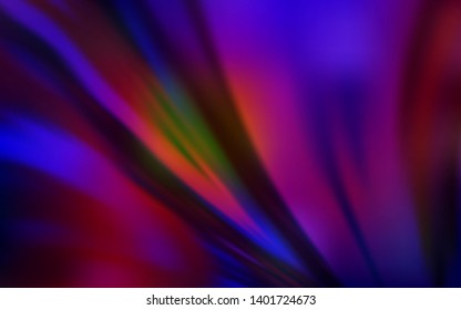 Dark Blue, Red vector abstract blurred layout. Colorful illustration in abstract style with gradient. The best blurred design for your business.