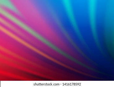 Dark Blue, Red vector abstract blurred background. Creative illustration in halftone style with gradient. Brand new design for your business.