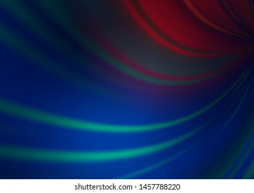 Dark Blue, Red vector abstract background. An elegant bright illustration with gradient. The template for backgrounds of cell phones.