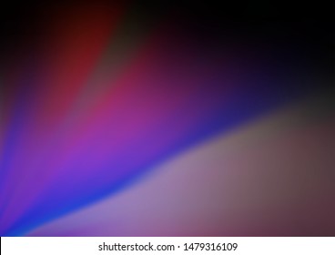 Dark Blue, Red vector abstract bokeh pattern. An elegant bright illustration with gradient. The best blurred design for your business.