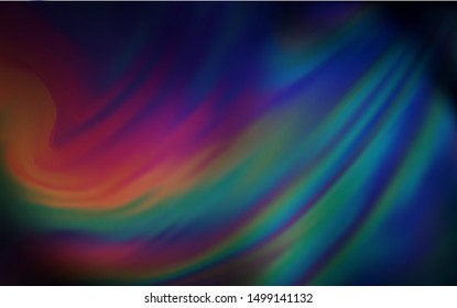 Dark Blue, Red vector abstract blurred background. Shining colored illustration in smart style. Background for designs.