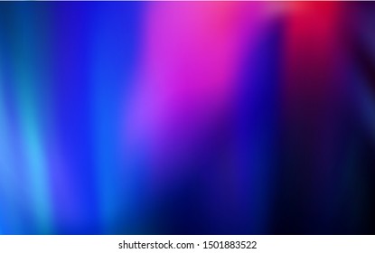 Dark Blue, Red vector abstract blurred background. New colored illustration in blur style with gradient. New way of your design.