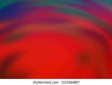 Dark Blue, Red vector abstract blurred pattern. Creative illustration in halftone style with gradient. The blurred design can be used for your web site.