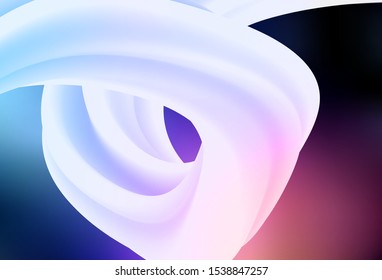 Dark Blue, Red vector abstract bright pattern. Colorful abstract illustration with gradient. New style design for your brand book.
