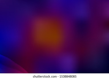 Dark Blue, Red vector abstract blurred background. Creative illustration in halftone style with gradient. Blurred design for your web site.