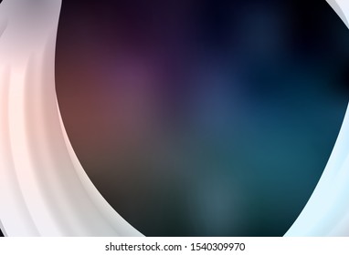 Dark Blue, Red vector abstract blurred layout. Glitter abstract illustration with gradient design. Completely new design for your business.