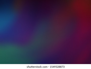 Dark Blue, Red vector abstract template. Colorful illustration in abstract style with gradient. The elegant pattern for brand book.