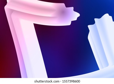 Dark Blue, Red vector abstract blurred layout. Glitter abstract illustration with gradient design. New design for your business.