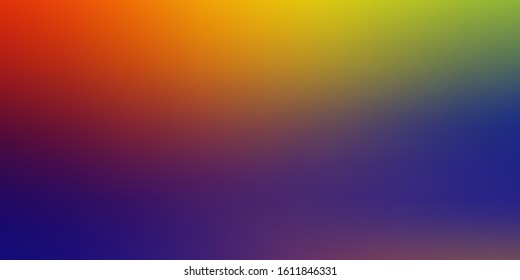 Dark Blue, Red vector abstract blurred background. Shining colorful illustration in blur style. New side for your design.