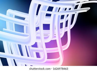 Dark Blue, Red vector abstract blurred background. Shining colorful illustration in smart style. Background for a cell phone.