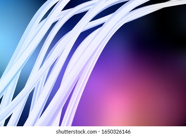 Azul oscuro, rojo vectorial abstracto fondo borroso. Ilustración creativa en estilo de medio tono con degradado. Diseño inteligente para su trabajo.