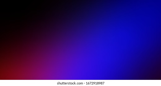 Dark Blue, Red vector abstract backdrop. Abstract colorful illustration with gradient. Elegant background for websites.