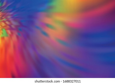 Azul oscuro, rojo vectorial abstracto fondo borroso. Ilustración creativa en estilo de medio tono con degradado. Diseño completamente nuevo para su negocio.