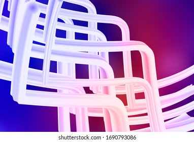 Dark Blue, Red vector abstract bright texture. An elegant bright illustration with gradient. New design for your business.