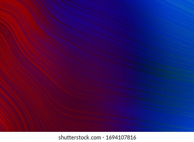 Dark Blue, Red vector abstract blurred layout. Colorful illustration in abstract style with gradient. Completely new design for your business.