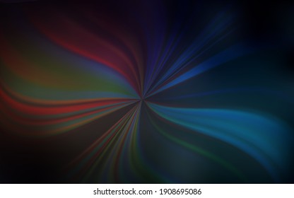 Dark Blue, Red vector abstract bright texture. Creative illustration in halftone style with gradient. Blurred design for your web site.