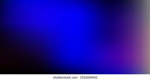 Dark blue, red vector abstract blur texture. Colorful gradient abstract illustration in blur style. Smart pattern for websites.