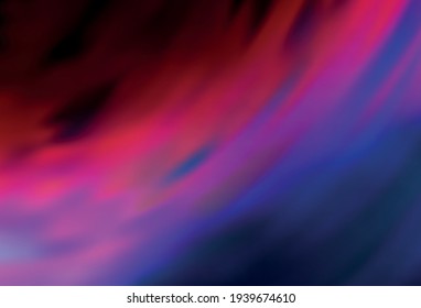 Dark Blue, Red vector abstract blurred background. Modern abstract illustration with gradient. Completely new design for your business.