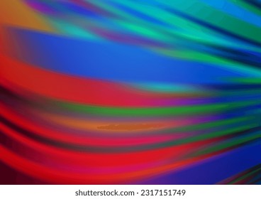 Dunkelblau, rote, abstrakte, unscharfe Vorlage für Vektorgrafiken. Eine komplett neue Farbgrafik im Bokeh-Stil. Eine komplett neue Vorlage für Ihr Design.