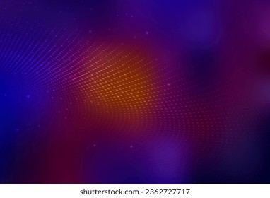 Dark Blue, Red vector Abstract illustration with colored bubbles in nature style. Blurred bubbles on abstract background with colorful gradient. Elegant design for wallpapers.