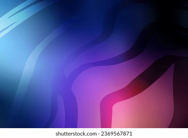 Dark Blue, Red vector abstract bright template. Colorful abstract illustration with gradient. Elegant background for a brand book.