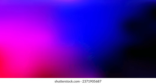 Dark blue, red vector abstract blur pattern. Colorful illustration with gradient in halftone style. Background for mobile phones.
