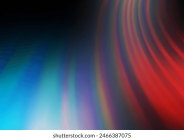 Dark Blue, Red vector abstract bokeh pattern. A completely new color illustration in a bokeh style. The blurred design can be used for your web site.