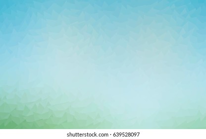 Dark Blue, Red vector abstract colorful background, which consist of triangles. Pattern with colored triangles on white background.