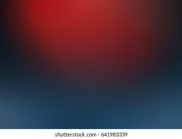 Dark Blue, Red vector abstract blurred pattern. An elegant bright illustration with gradient. The blurred design can be used for your web site.