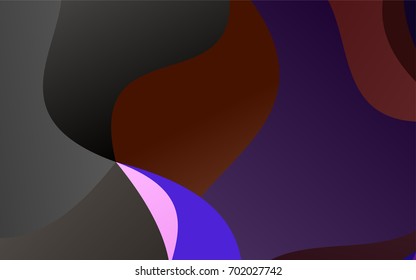 Dark Blue, Red vector abstract blurred pattern. Creative illustration in halftone arched style with gradient. The completely new template can be used for your brand book.