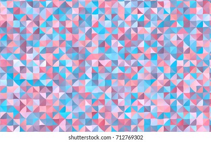 Dark Blue, Red vector abstract polygonal background. Modern geometrical abstract illustration with gradient. A completely new template for your business design.