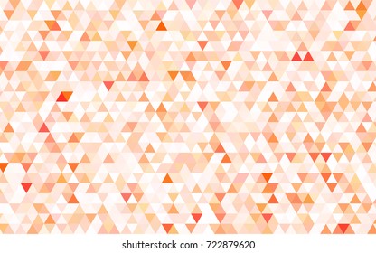 Dark Blue, Red vector abstract mosaic template. Shining illustration, which consist of triangles. The completely new template can be used for your brand book.