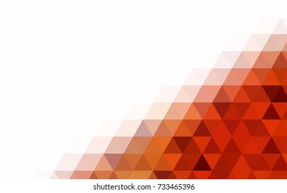 Dark Blue, Red vector abstract polygonal pattern. Shining colored illustration in a brand-new style. The completely new template can be used for your brand book.