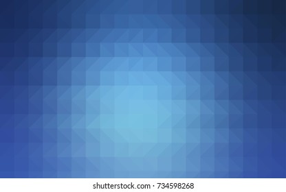 Dark Blue, Red vector abstract polygonal template. Glitter abstract illustration with an elegant design. The polygonal design can be used for your web site.
