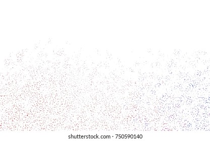 Dark Blue, Red vector abstract colorful background, which consist of triangles. Pattern with colored triangles on white background.