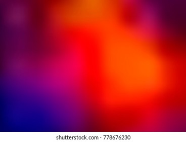 Dark Blue, Red vector abstract blurred background. Shining colored illustration in a brand-new style. The blurred design can be used for your web site.