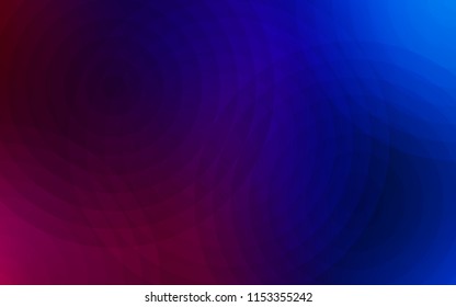 Dark Blue, Red vector backdrop with dots. Illustration with set of shining colorful abstract circles. Pattern can be used for ads, leaflets.